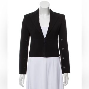 Robert Rodriguez Structured Cropped Blazer